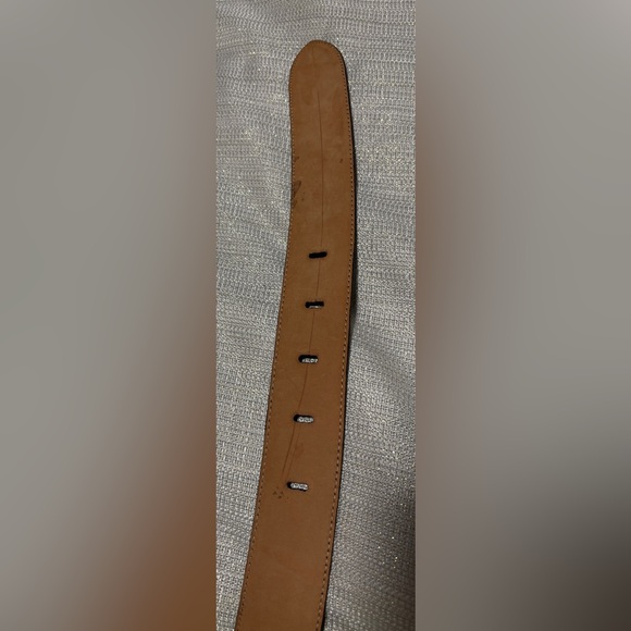Giorgio Armani Black Leather Belt main image 8